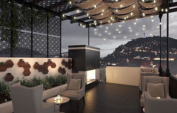 Modern Rooftop Hotel